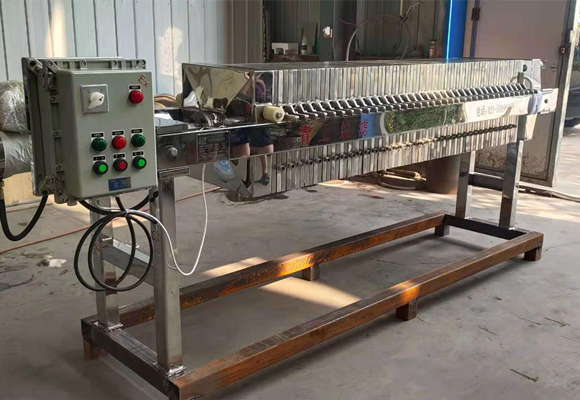 不銹鋼板框壓濾機(jī)怎么選平方面積