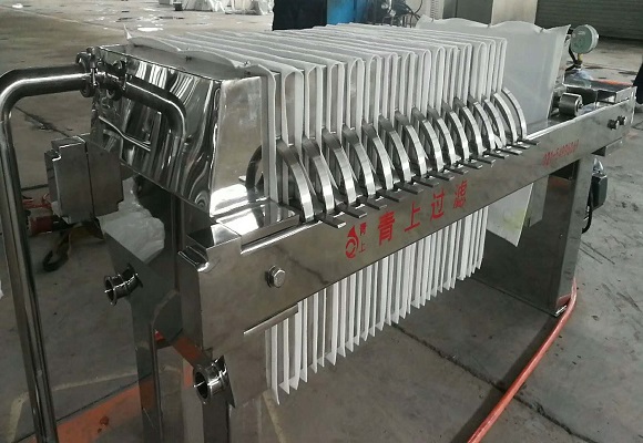 不銹鋼板框壓濾機(jī)操作流程